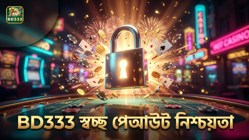 স্বচ্ছ পেআউট পদ্ধতি BD333-এ খেলোয়াড়ের আস্থা বৃদ্ধি করে