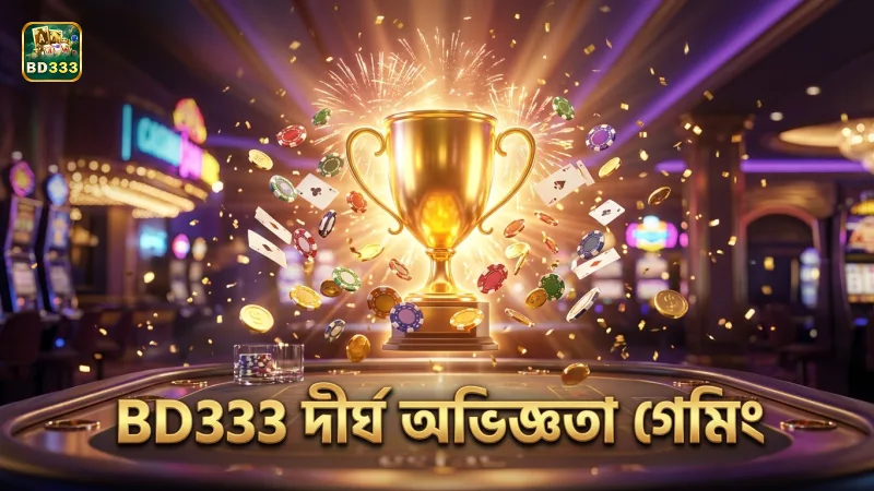 BD333-এর সফলতা গেমিং ইন্ডাস্ট্রিতে দীর্ঘ অভিজ্ঞতার ফল।