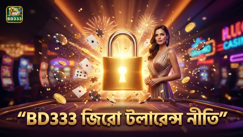 BD333 নিরাপত্তা নীতি আর্থিক কারচুপি প্রতিরোধে জিরো-টলারেন্স বজায় রাখে।