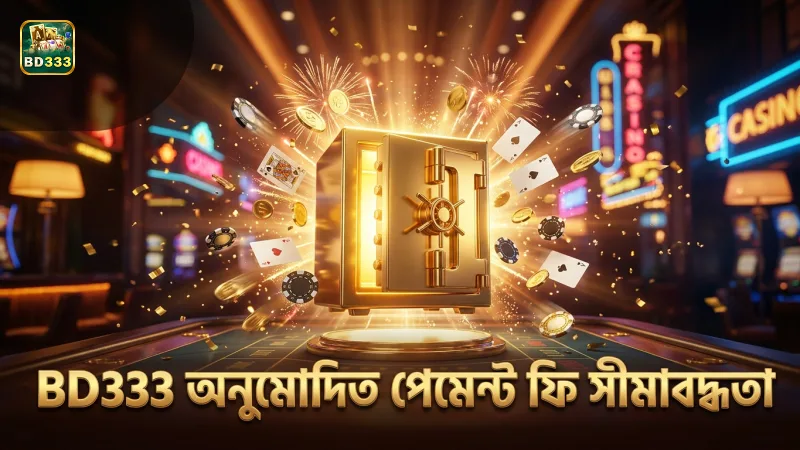BD333 অনুমোদিত পেমেন্ট চ্যানেলগুলোর ফি ও সীমাবদ্ধতা স্পষ্টভাবে।