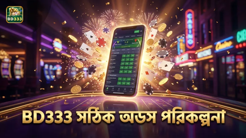 BD333-র মাধ্যমে সঠিক অডস পর্যবেক্ষণ ও বাজি পরিকল্পনা।