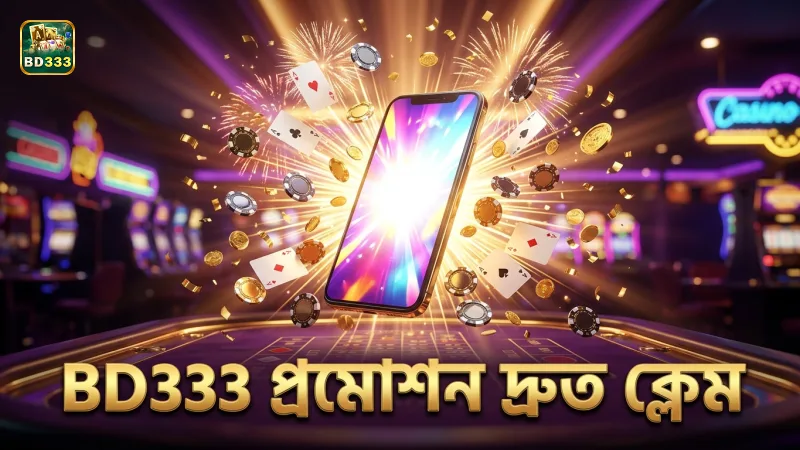 BD333 প্রমোশন দ্রুততার সঙ্গে ক্লেম করার উপায়