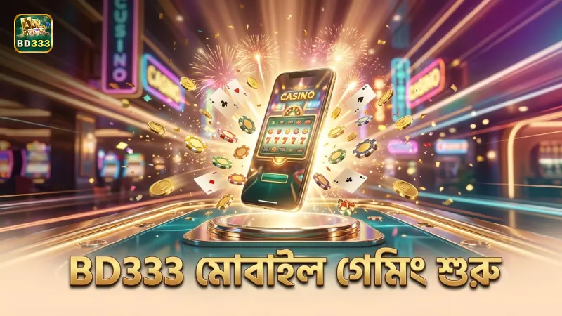 BD333 ক্যাসিনোর মোবাইল গেমিং সহজ ও দ্রুত শুরু করুন