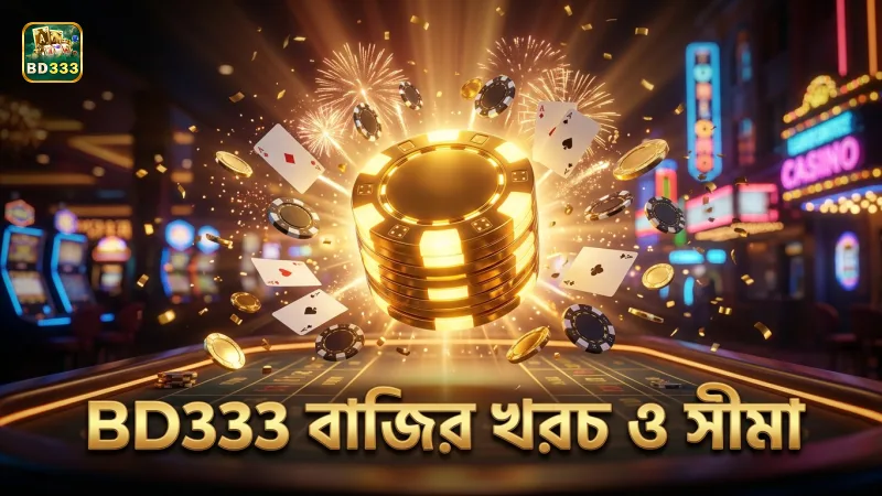 BD333-এর মাধ্যমে বাজির খরচ ও সীমা সাবধানে যাচাই করুন।