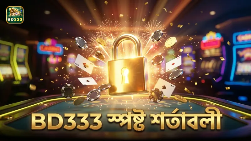 BD333 এর শর্তাবলী ও নিয়মাবলী স্পষ্ট ও ব্যবহারকারী-বান্ধব।