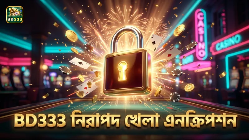 নিরাপদ খেলার জন্য BD333-র এনক্রিপশন ও ভেরিফিকেশন সিস্টেম।